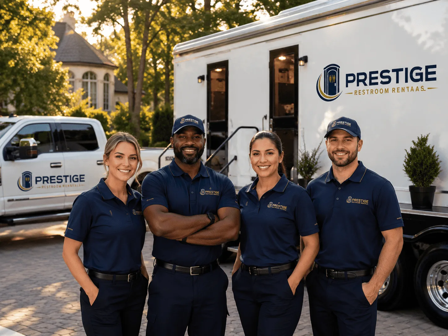 Trusted Luxury Portable Restrooms company in Noti, OR